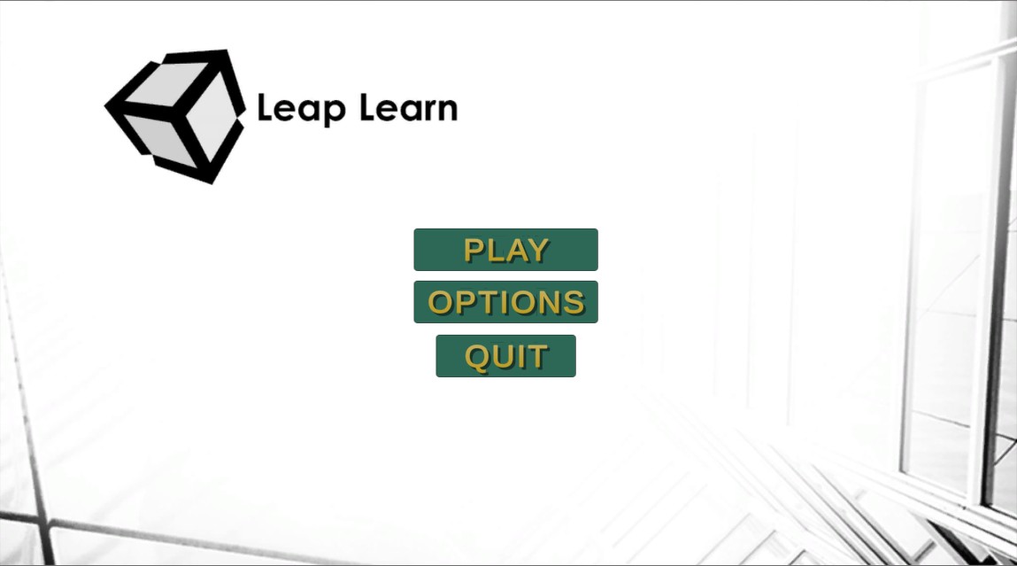 Learning Environment using Leap Motion
